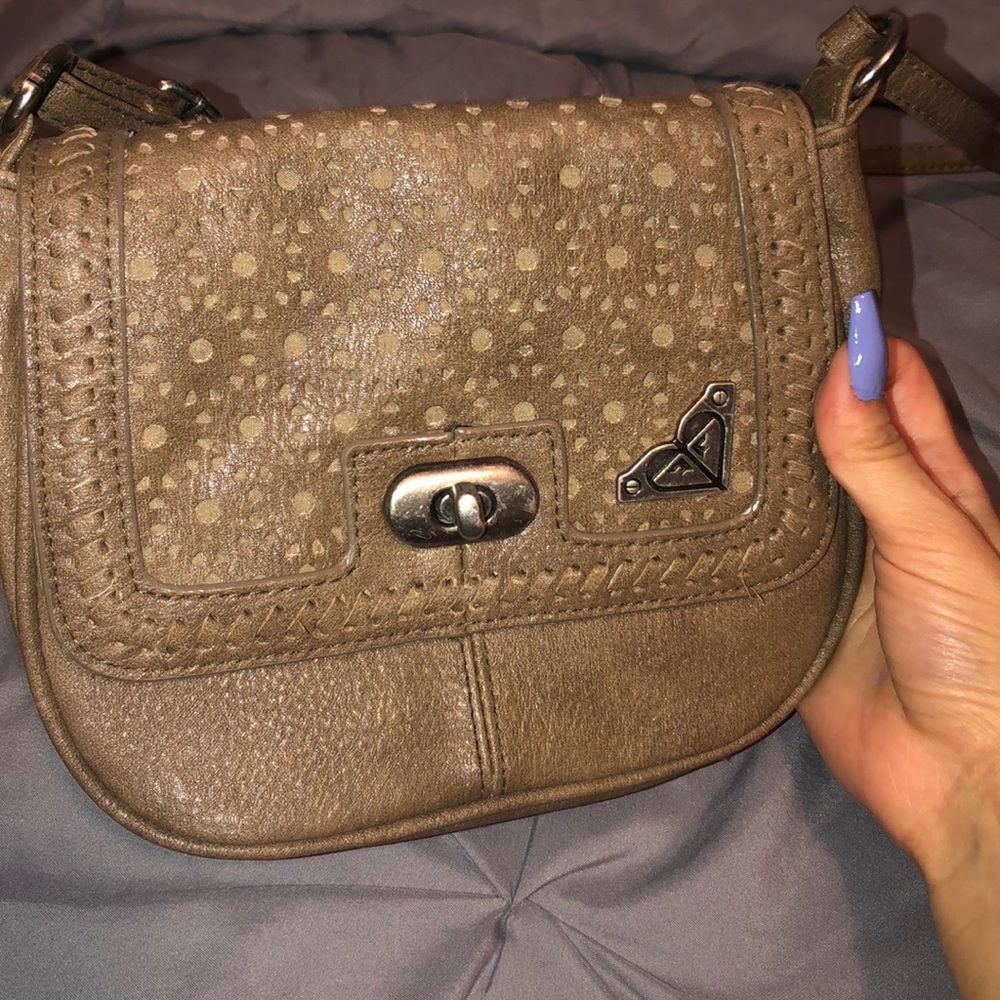 Roxy brown purse